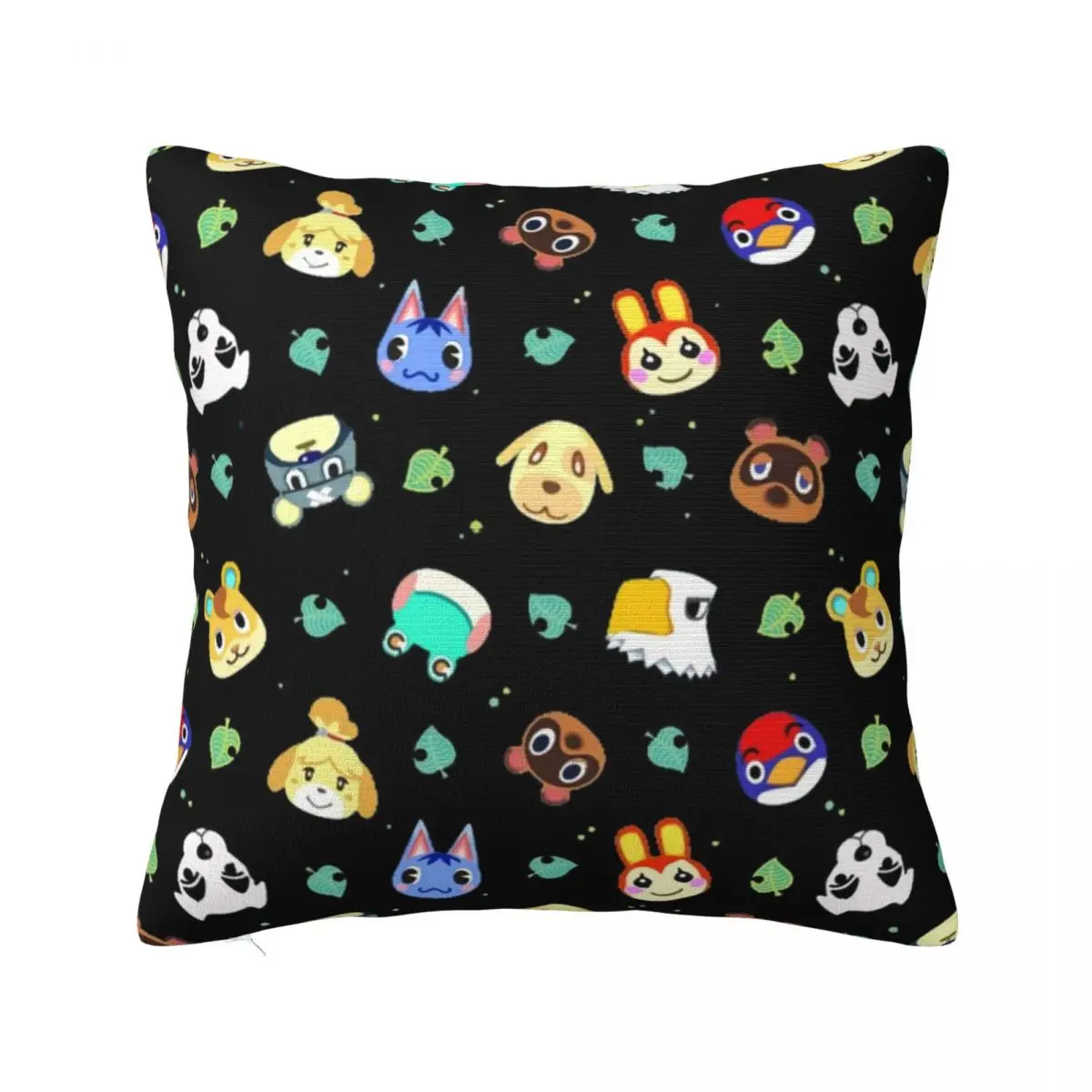 

Подушка с животным перекрестным рисунком, оригинальная Весенняя наволочка из полиэстера на молнии для автомобиля