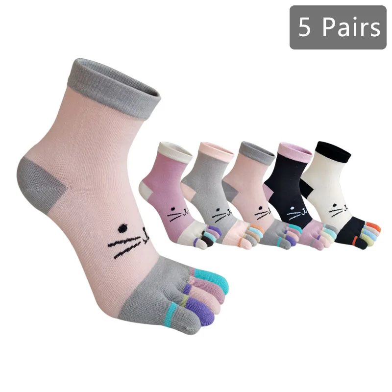 Женские Хлопковые Носки В Упаковке 1/5