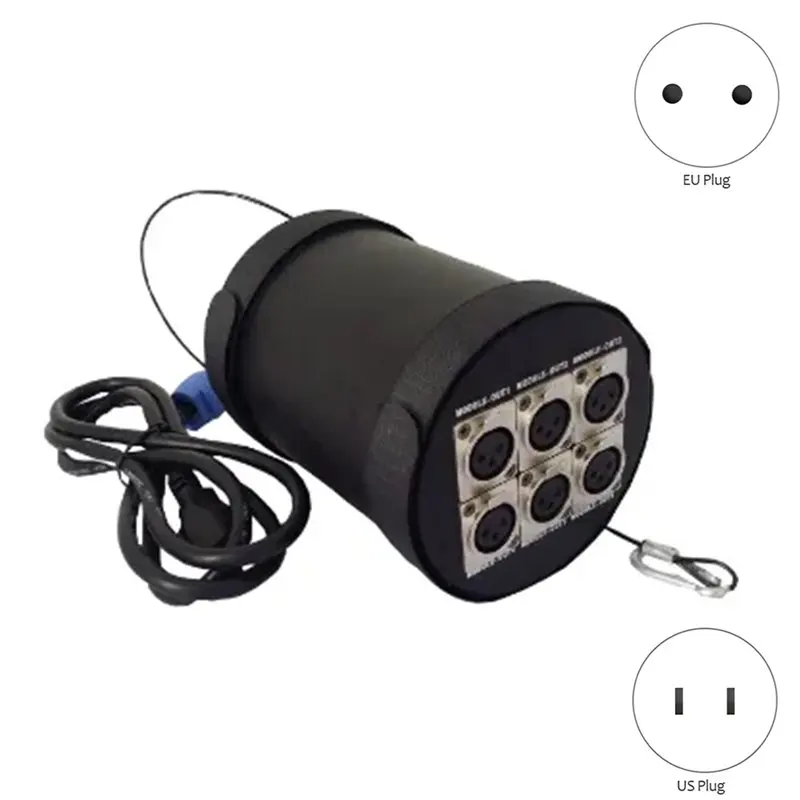 Выход 512X 6 каналов портов усилитель DMX для дискотеки ди-Джея стандарт ЕС 1 шт.