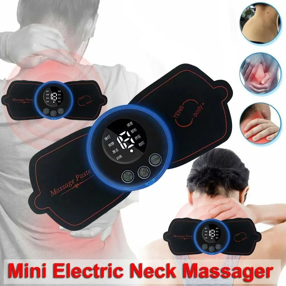 

Back Muscle Multifunctional Portable Pain Relief Tool Neck Massager Electric Pulse Massagers Body Massage Relax Cushion