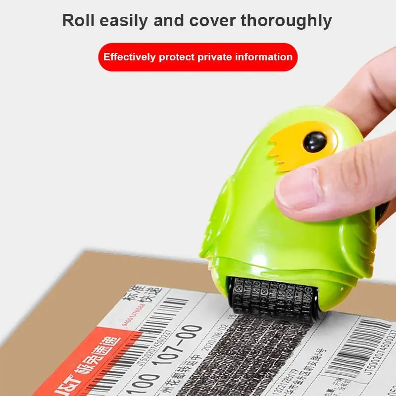 

Privacy Information Protect Roller Identity Theft Protection Stamp For Guarding Your Id Privacy Confidential Data Stamp Roller