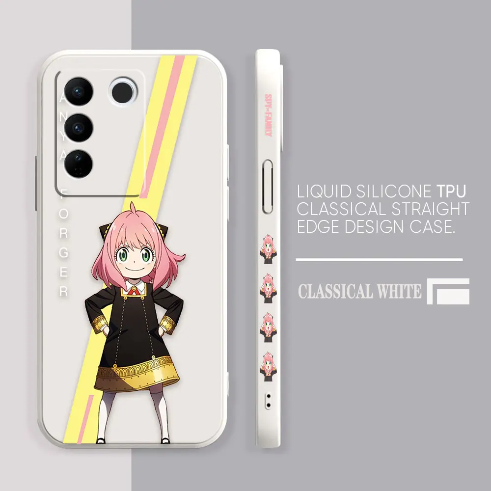 Case For VIVO S1 S5 S6 S7 S9 S9E S10 S12 S15 S16 S16E V19 V20 V21 V23 V25 V27 PRO 5G Case Funda Cqoue Shell Capa SPY Family ANYA