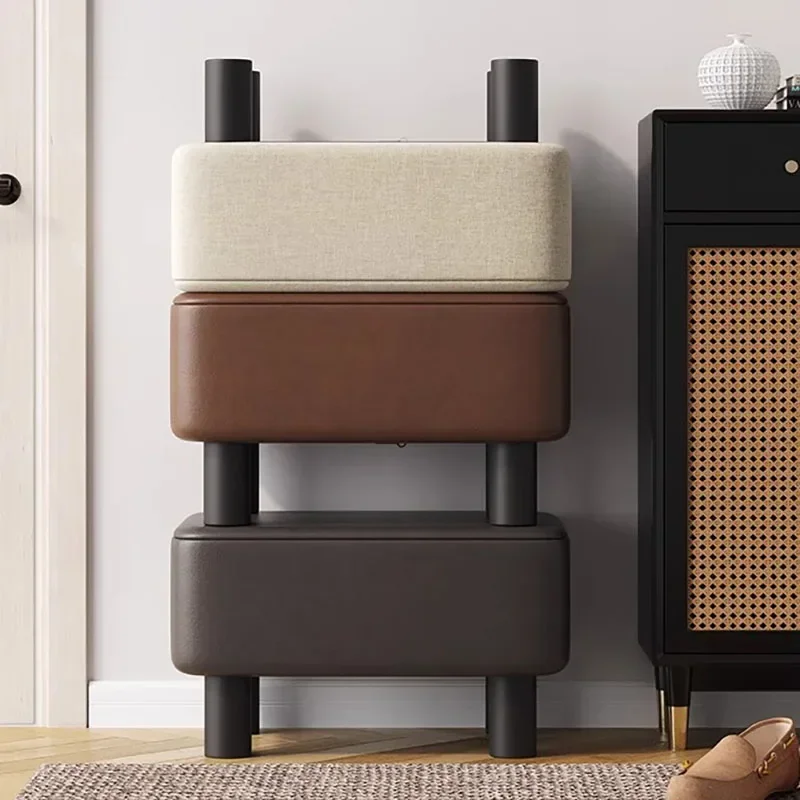 Удобный роскошный табурет-скамья элегантный табурет для спальни экономия места