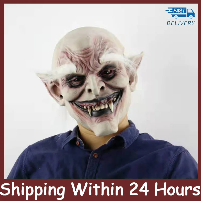 

Новая женская маска кровавый Взрослый Монстр-зомби маска вампира латексный костюм для вечеринки полный головы