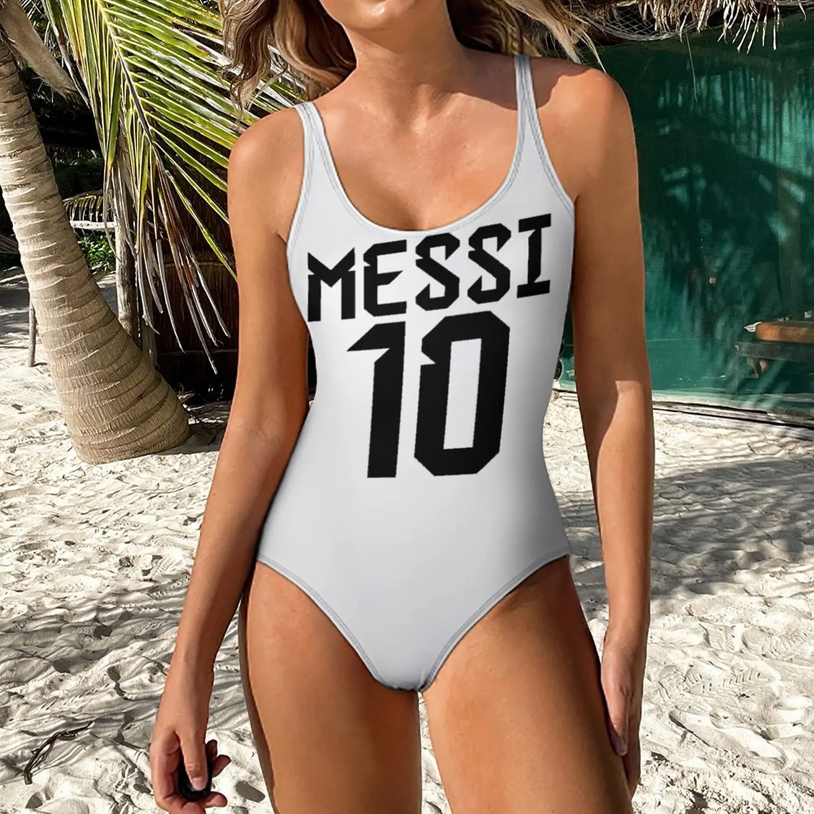 

Exotic Women's Bikinis Argentina Lioneler And Messi (12) One-piece Swimsuit Graphic Vintage Party Vintage Swimwear Geeky