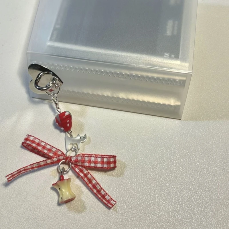 95AB телефон подвеска брелок с кристаллами из бисера женский десерт кулон