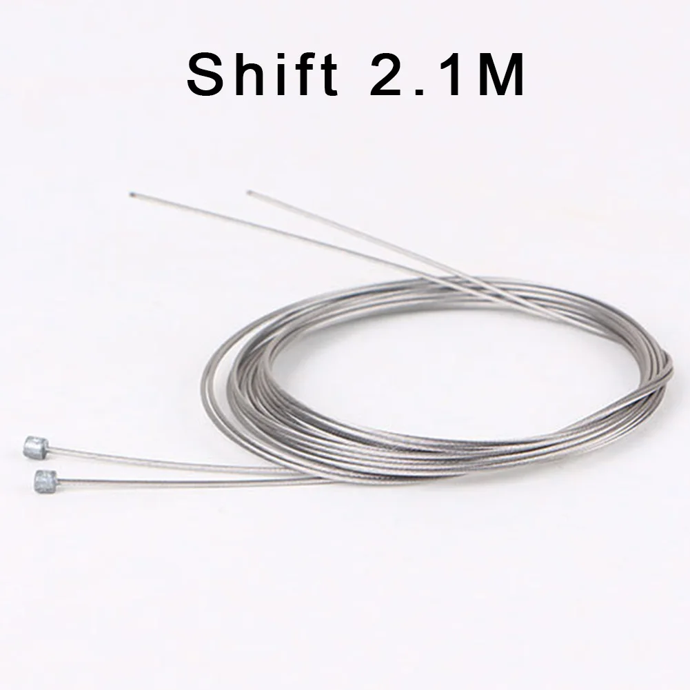 

1.7/2.1 Meter Bicycle Brake Shift Cable Stainless Steel Brake Inner Cable Core Mountain Bike Shift/brake Cable Cycling Accs