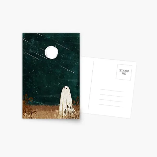 

Фотооткрытка с изображением метеоритного дождя для мальчиков