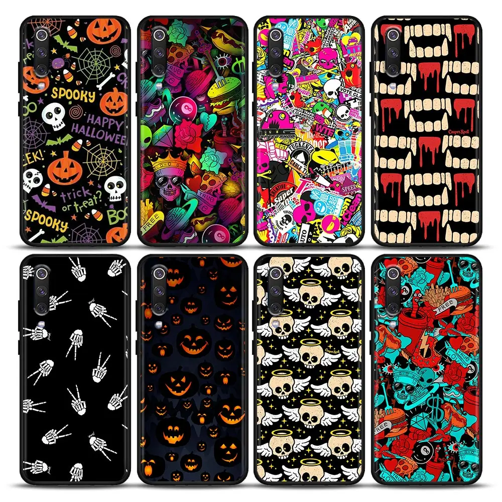 

It's Creepy And Cute Fundas Coques Phone Case for Xiaomi A2 8 9 SE 9T 10 10T 10S CC9 CC9E Note 10 Lite Pro 5G Case Capa Para