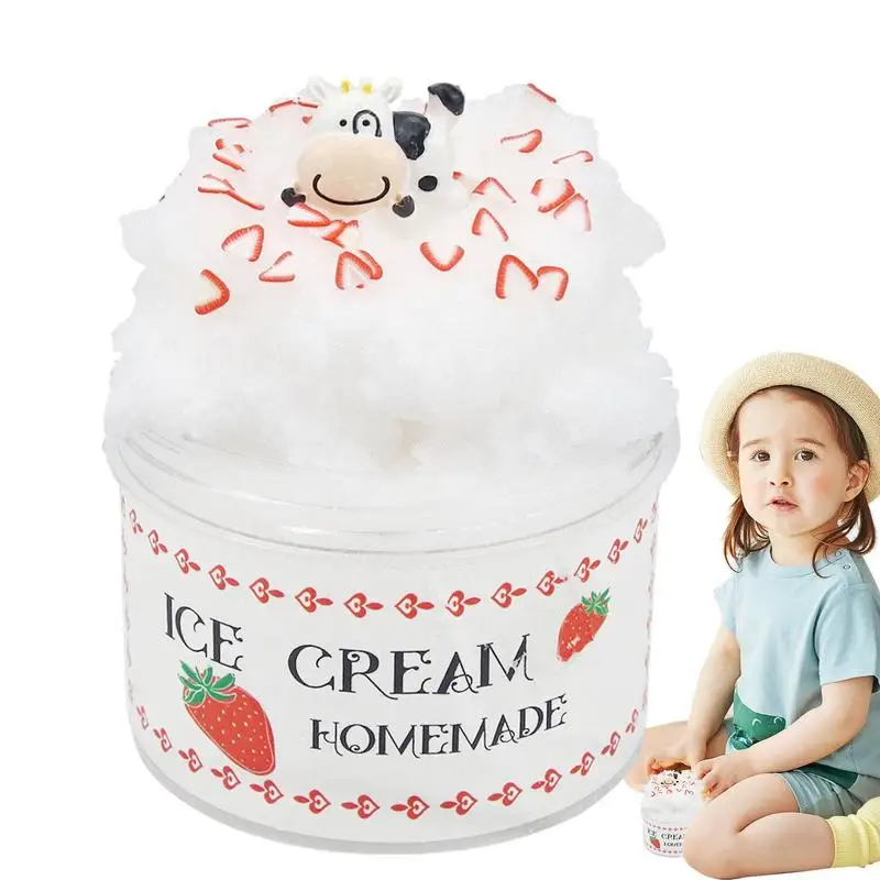 

Облако подарки 3,3 унции мини эстетика с мультяшными игрушками декор для детей пушистое Украшение DIY глина не липкая