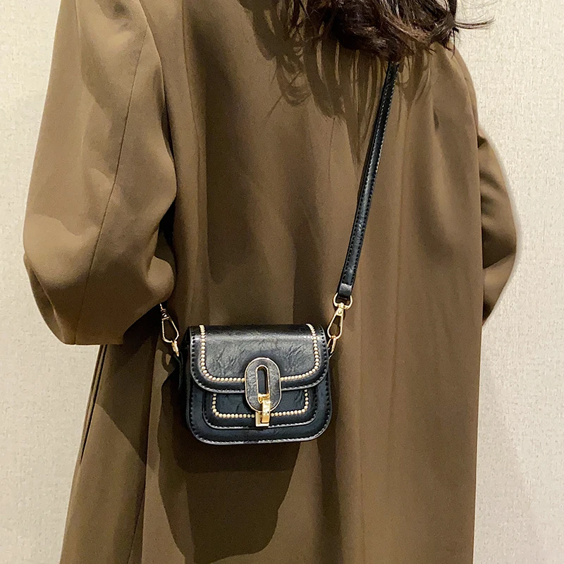 2023 Vintage Brand Designer Small Flap Handbag And Purse For Women Shoulder Crossbody Bags 2023 New High Quality Messenger Bags