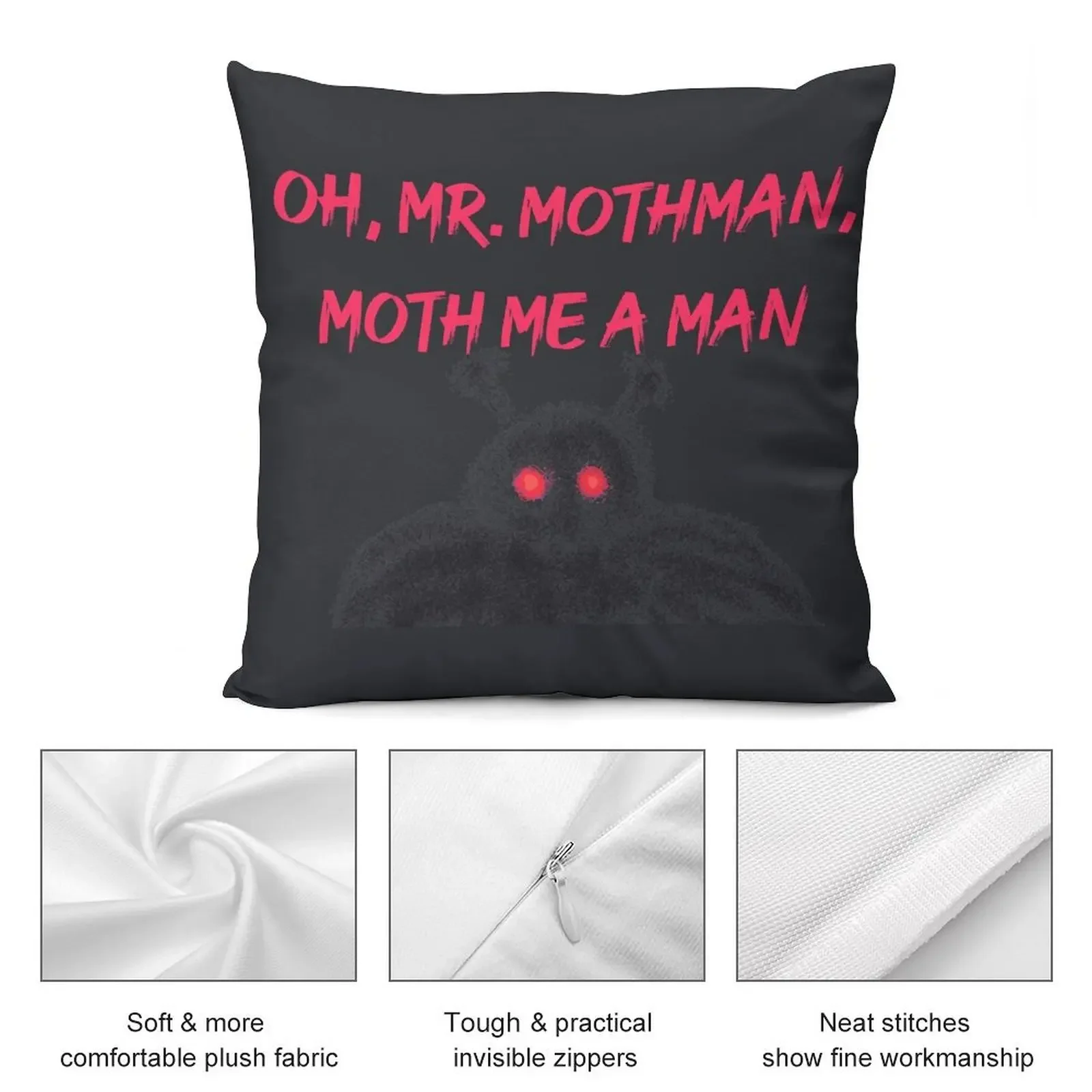 Чехлы для подушек mr mothman moth me a man