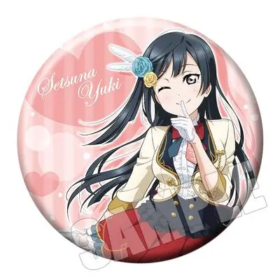 Аниме Love Live Konoe Kanata Asaka Karin Miyashita Ai 58 мм фигурка значок круглая брошь булавка