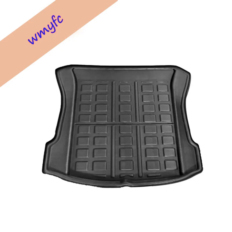 

Car Rear Trunk Mat Waterproof Protective Pads Cargo Liner Trunk Tray Floor Mat Fit For Tesla Model 3 2017 2018 2019 2020 2021