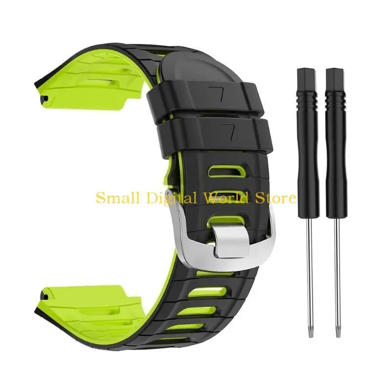 Фото Быстросъемный ремешок из силикагеля 77UB для браслета умных часов Garmin-Forerunner 920XT №3