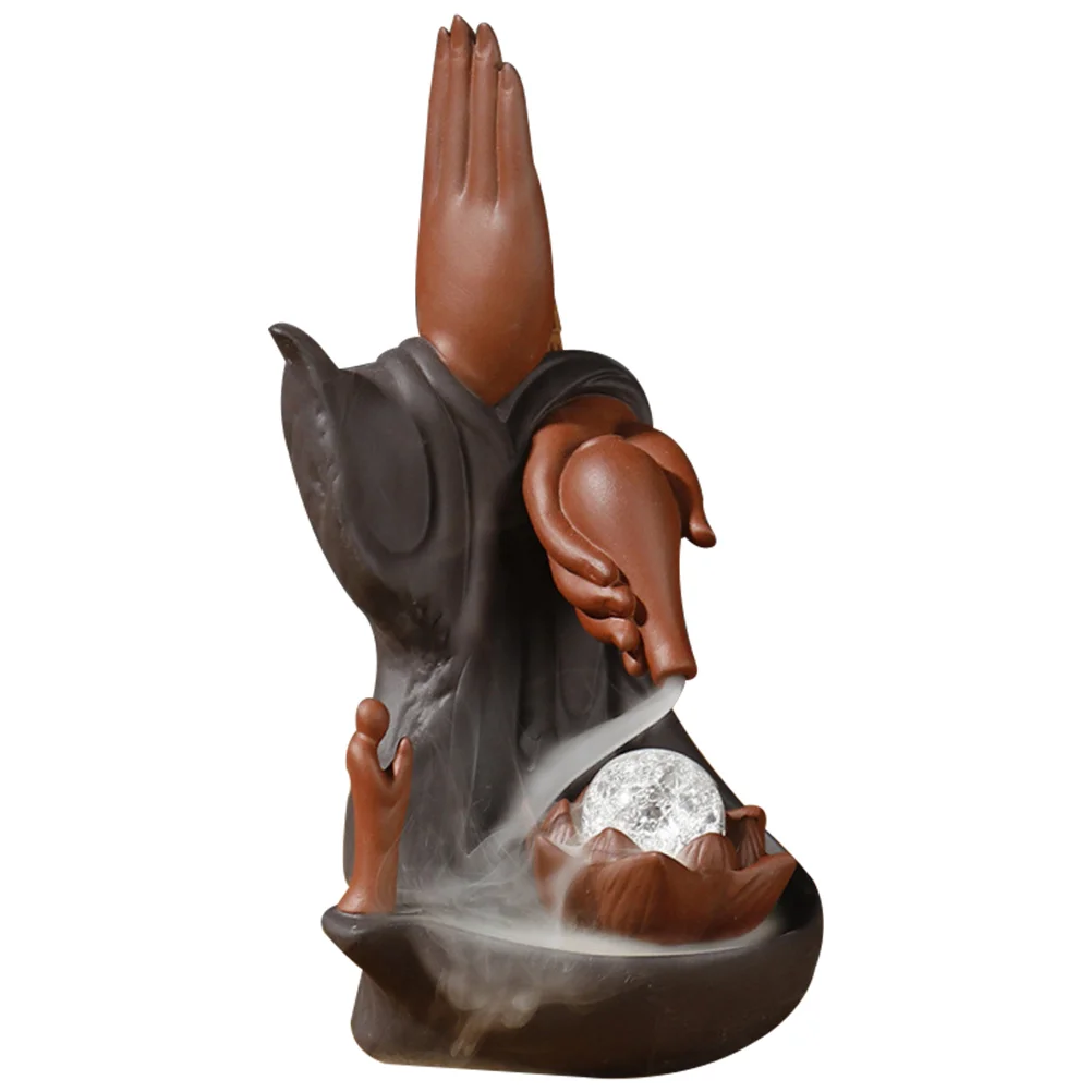 

Desk LED Censer Adorable Modeling Design Incense Burner Decorative Ornament