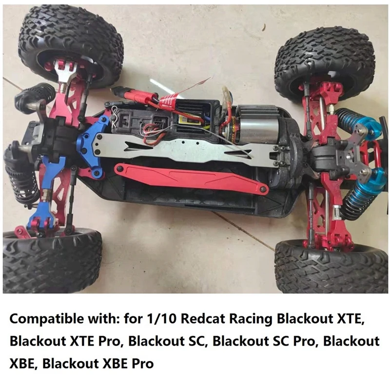 4 шт. алюминиевые передние и задние нижние подвески для 1/10 Redcat Блэкаут XTE SC XBE (Pro)