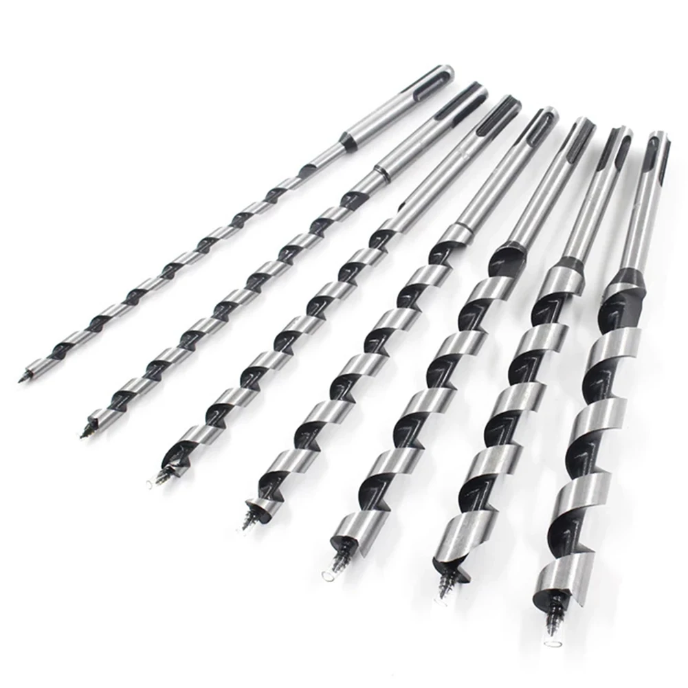 

Drilling Drill Bits Glass Kits Metal Power Tools SDS Plus Saw Wood Wooden Woodworking 150mm 7Pcs Carbon Steel Accessories