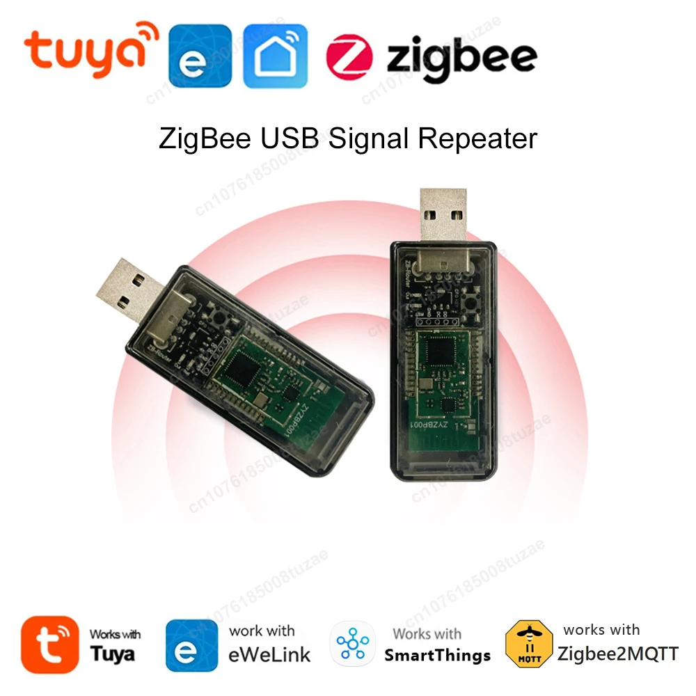

ZigBee USB Signal Amplifier Extender Signal Repeater for Tuya Smart Life eWeLink Home Assistant ZigBee2MQTT Tasmota SmartThings