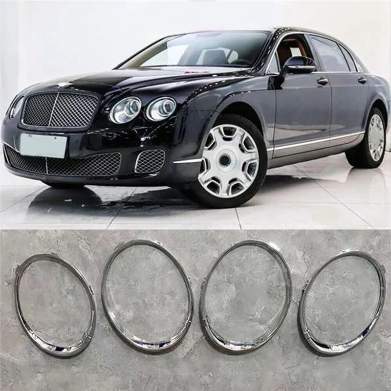 

Гальваническая яркая полоса фары, кольцевая рамка для Bentley Continental Flying Spur 2005-2013 гг.