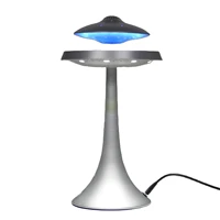 levitating led table lamp with ufo speakers music player hifi surround sound magnetic floating speakers