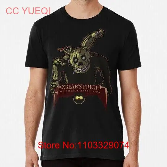 Футболка Fazbear s Fright страшная аттракция размеры от S до 5XL Сделано в США