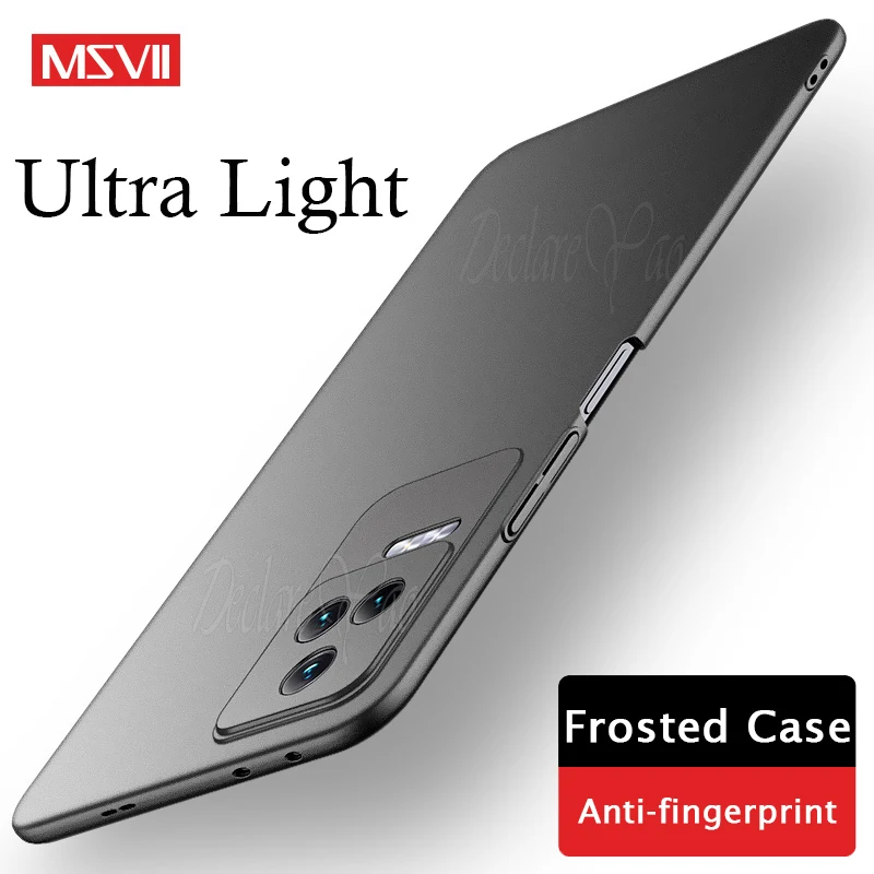 PocoPhone F4 GT чехлы для телефонов MSVII тонкий матовый чехол Xiaomi Poco Жесткий Чехол Mi Pro