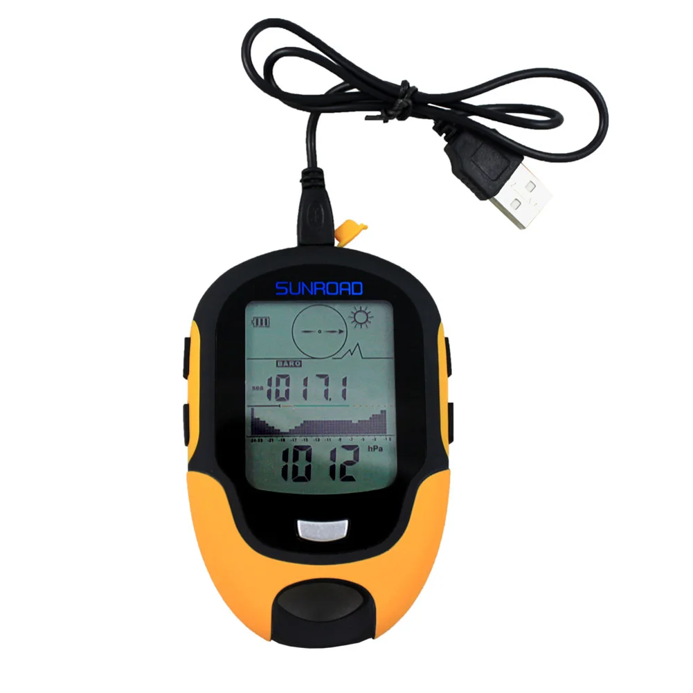 

Multifunctional Thermometer Hygrometer LCD Digital GPS Navigation Receptor with LED Flashlight for Camping Hiking Outdoors