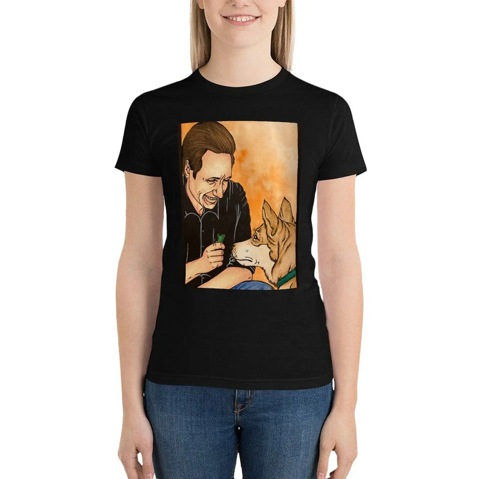 Футболка Best Friend Forgotten David Duchovny графическая Женская одежда кавайная футболки для