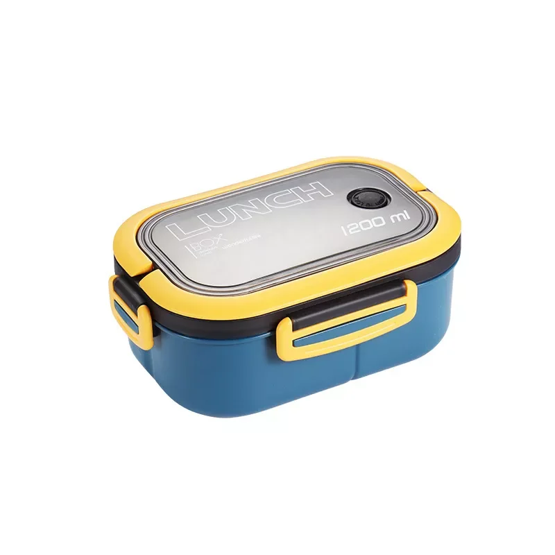 

Portable Lunch Box Student Office Worker Hermetic Bento Box Microwave Heating Food Storage Box Wheat Straw Dinnerware Container
