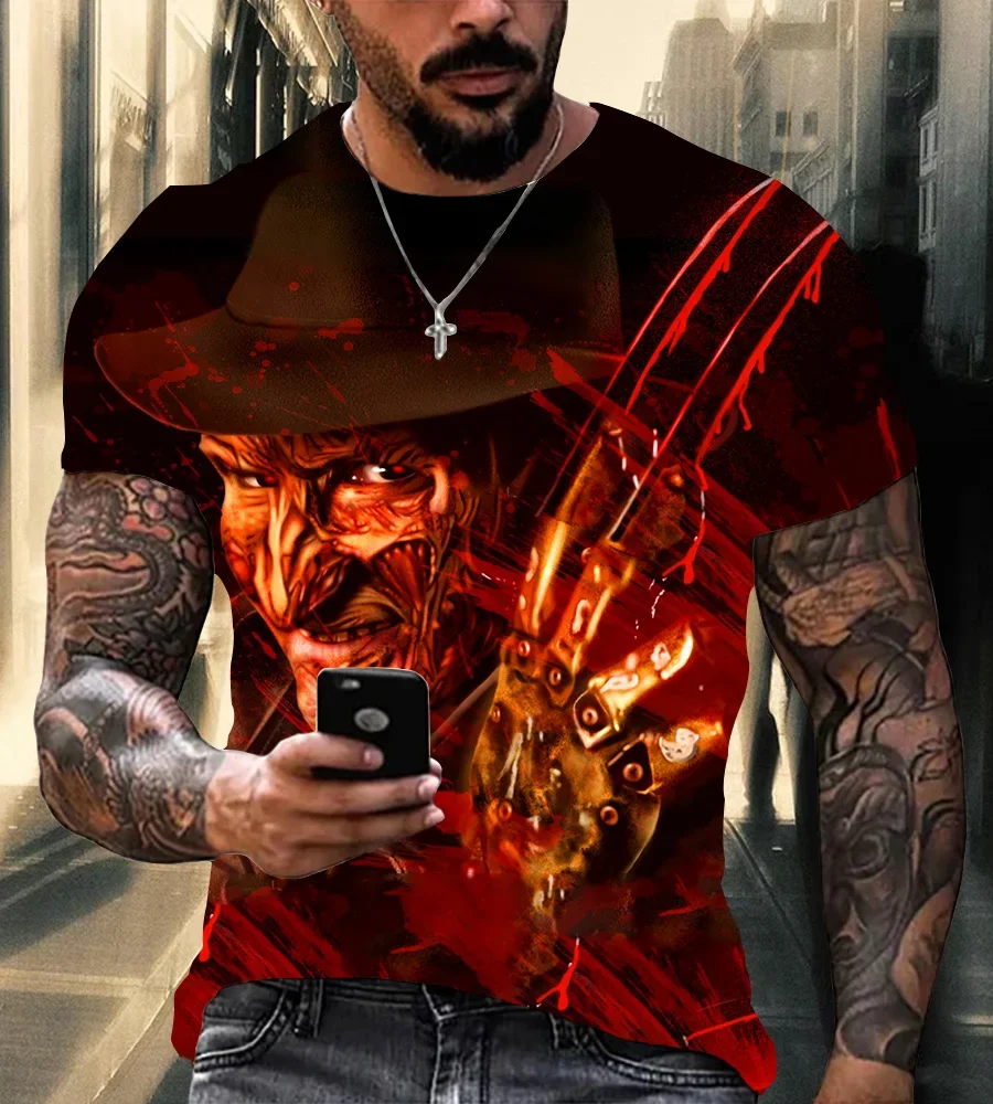 Футболка мужская Freddy Krueger Ghost Urban Movie