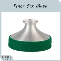 aluminum alloy tenor saxophone mute sax sound metal dampener silencer accessory good replacement