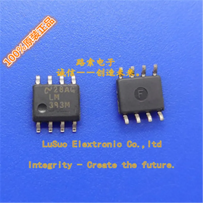 

30pcs original new LM393MX/NPOB LM393MX LM393M 393MX SOP-8