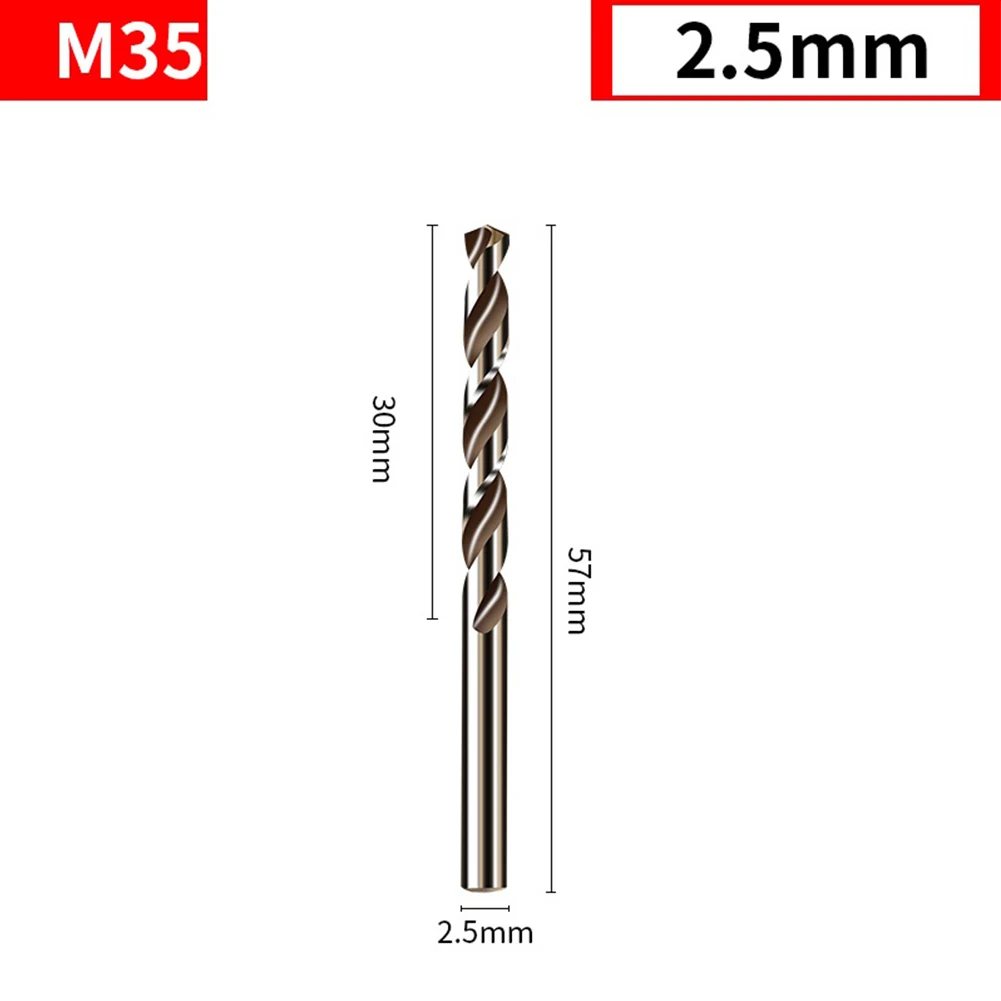

Durable Drill Bit Drill Bit Drill Bit High-quality M35 Special For Stainless Steel 1-6mm Fried Dough Twists Bit