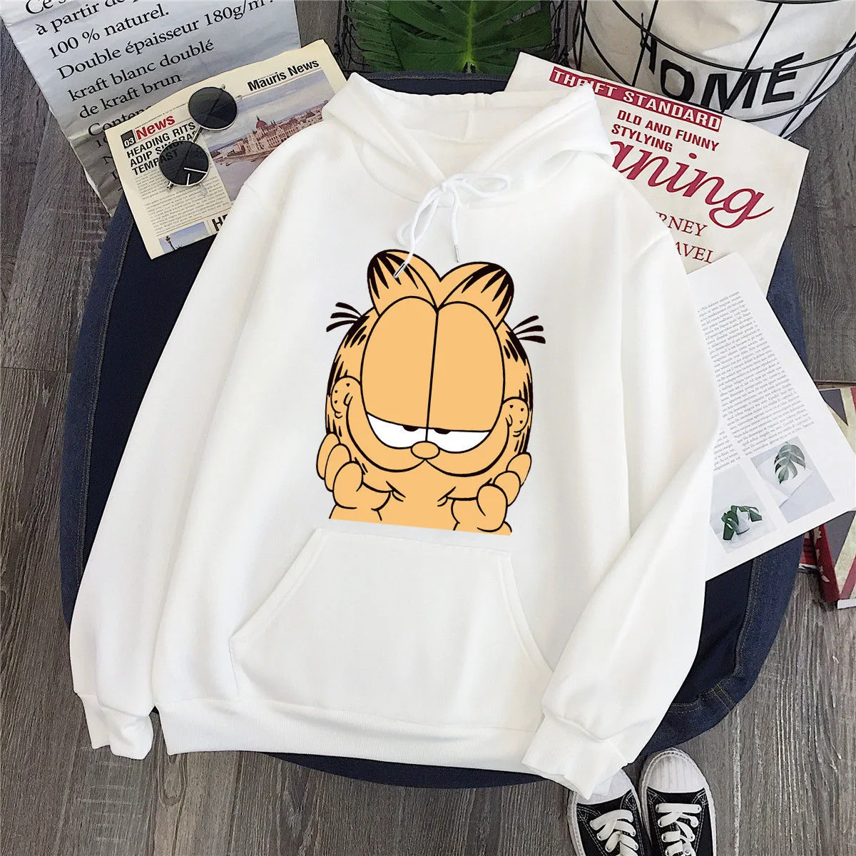 

Women's Hooded Sweatshirt Autumn Hoodies Anime Kawaii Fashion Casual Street Hip Hop Oversized hoodie Long Sleeve Printing Tops