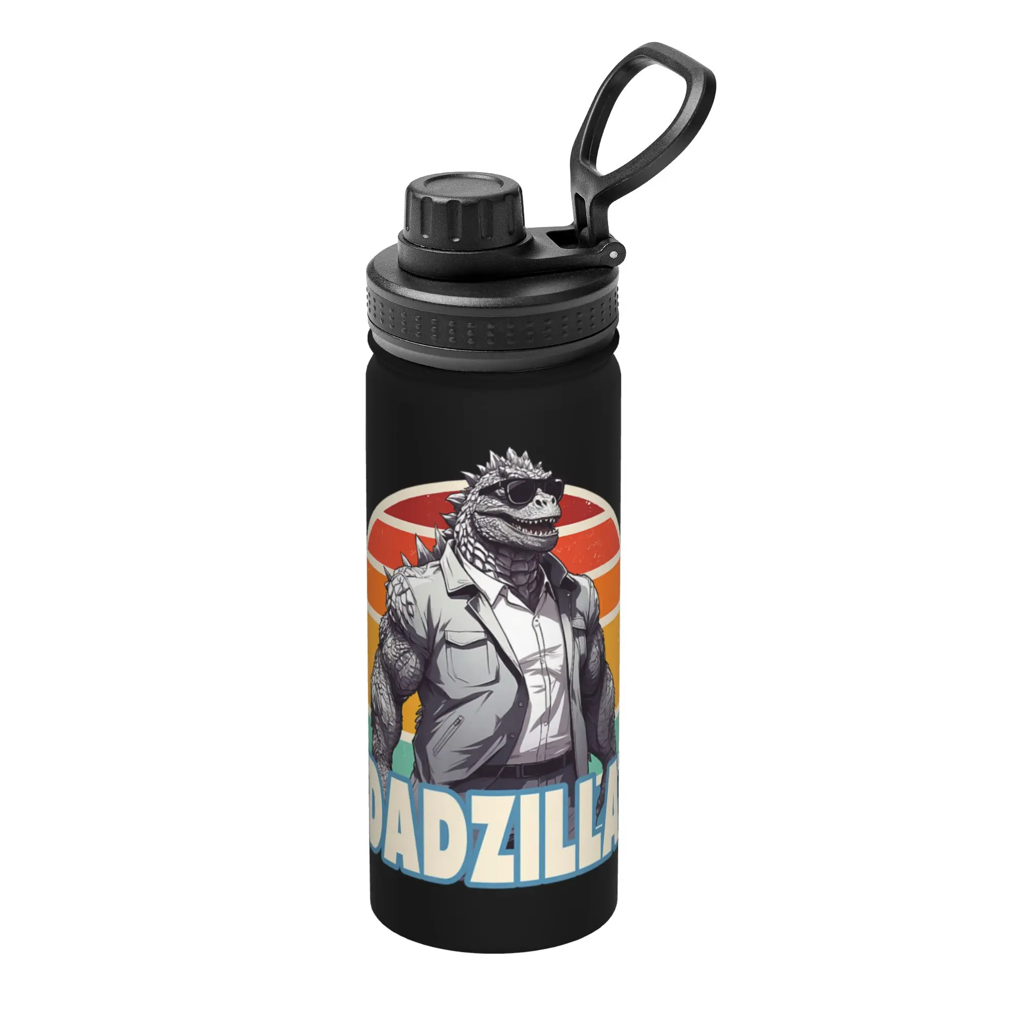 Фото Термокружка Monster G-Godzillas 18OZ, спортивная, из нержавеющей стали, для кофе, 18OZ №1