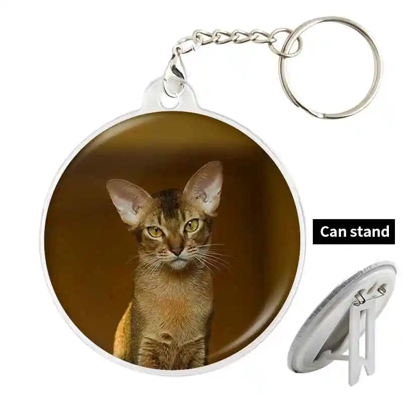 Периферийные булавки для кошек животных Эфиопии 58 мм