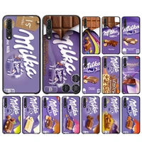 maiyaca popolar chocolate milka box phone case for huawei p30 40 20 10 8 9 lite pro plus psmart2019