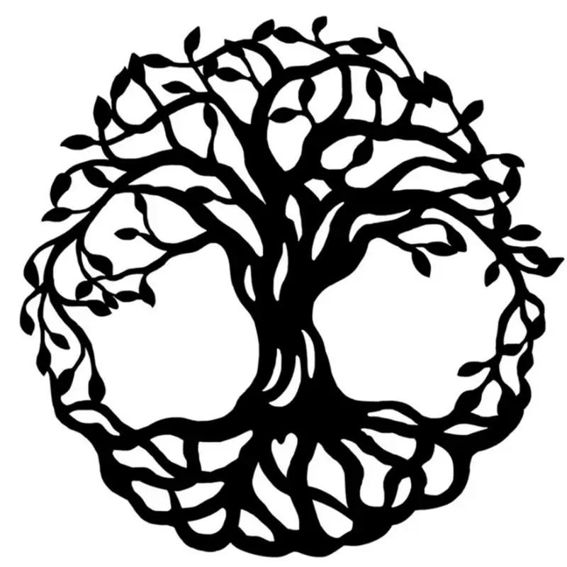 

Metal Tree Wall Sculpture Outdoors Tree-of-Life Wall Sculpture Tree-of-Life Wall Hanging For Living Room Bedroom Indoor Outdoor