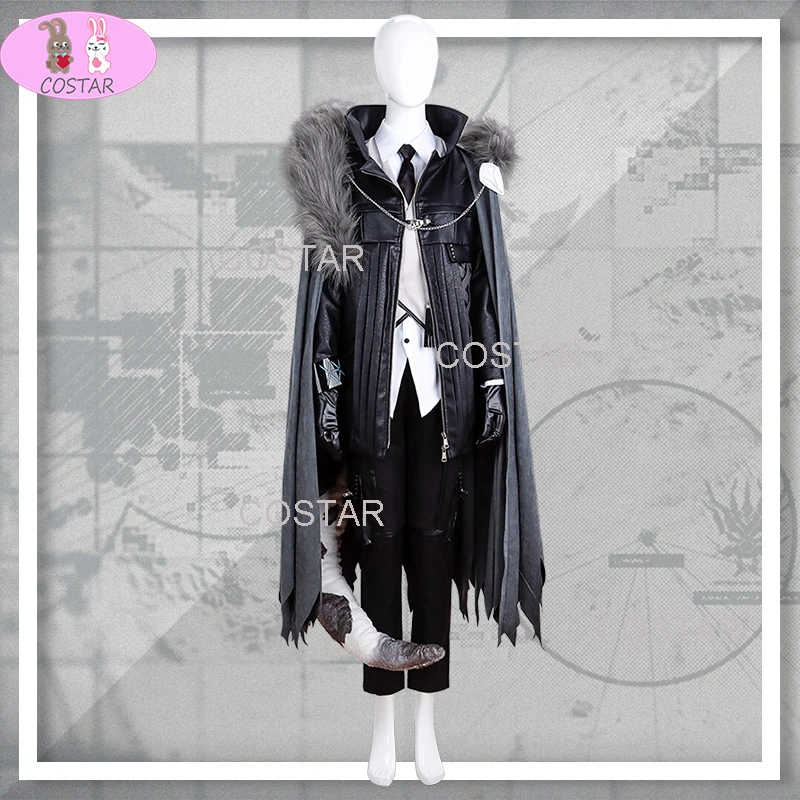 

COSTAR [Customized] Game Arknights SilverAsh Cosplay Costume Halloween Outfits Women New Suit Uniform