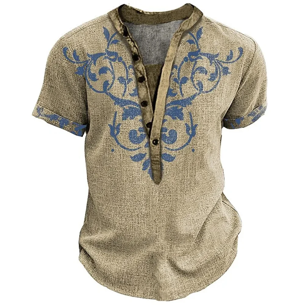 Рисунок 6 - Футболка мужская оверсайз с принтом листьев