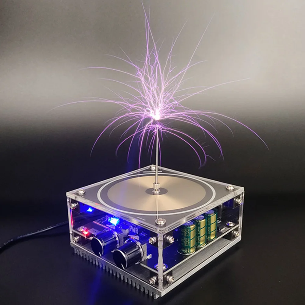 

Music Tesla Coil Module Wireless Transmission Lighting Sparkly Arc Generator Bluetooth-compatible Education Experiment Products