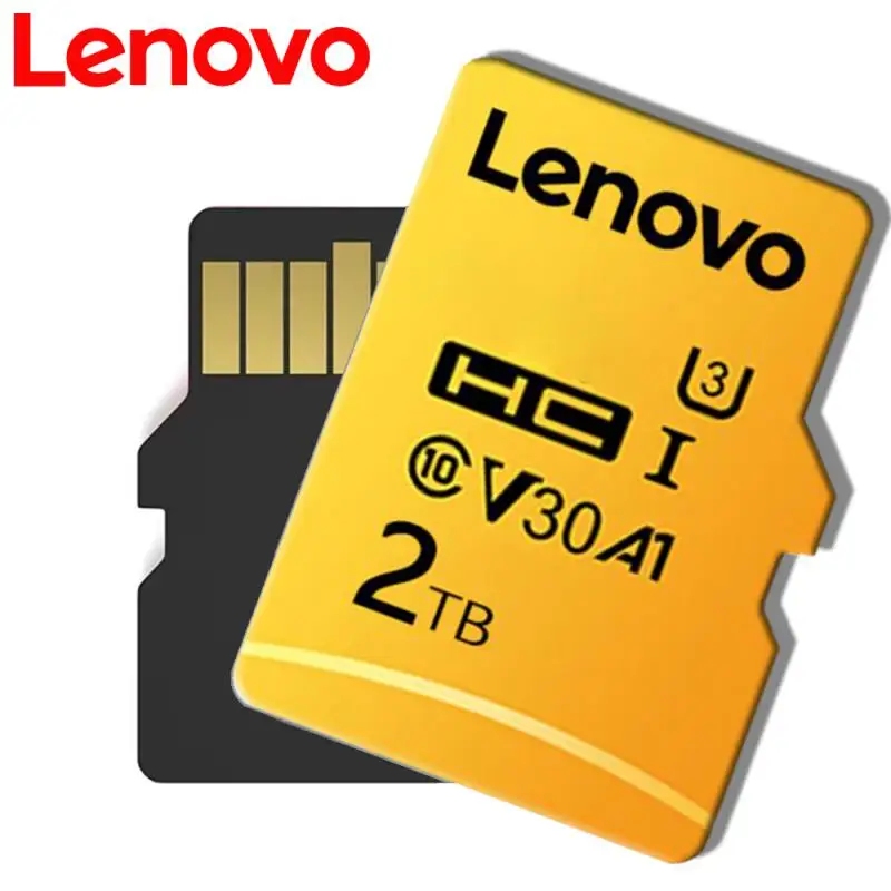 Высокоскоростная TF-карта Lenovo 2 ТБ SD 1 512 ГБ U3 класс 10 4K Ultra-HD видеокарта флэш-карты