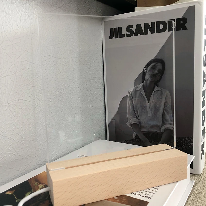 Прозрачные акриловые пустые листы для светодиодсветильник Ки 5 шт. прямоугольные