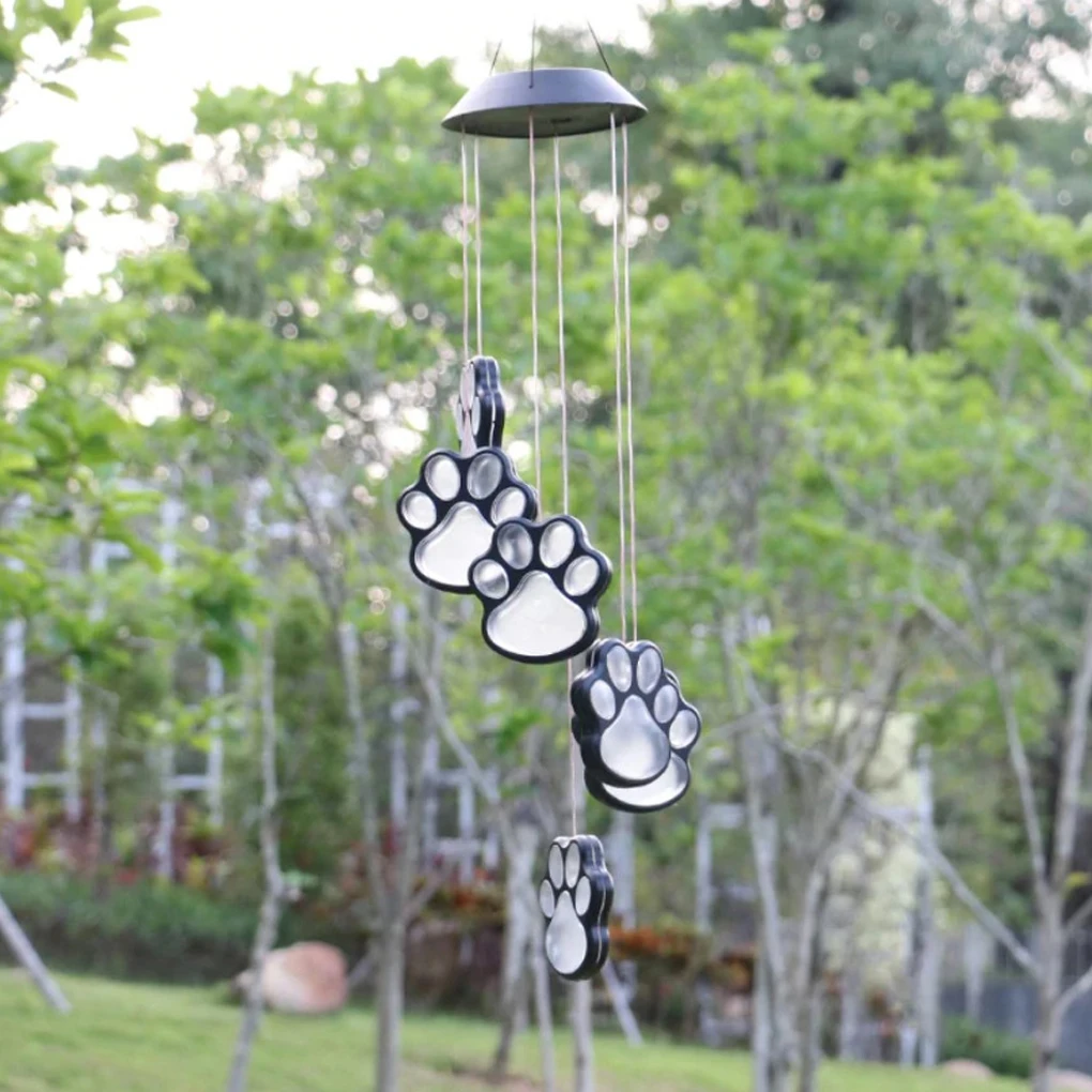 

Solar Light Wind Chime Lighting Ornament LED Lamp Hanging Decor Landscaping Lamps Scene Layout Lights Home Adornments