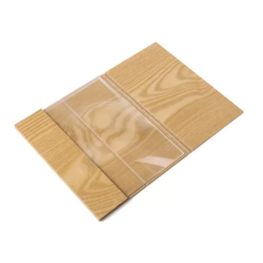 

12Inch Radiation Protection HD Wood Grain Mobile Phone Video Screen Amplifier Desktop Wood Bracket Magnifier
