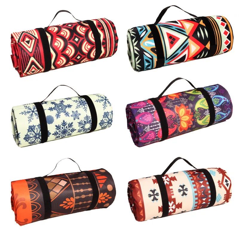 

Moisture-proof Rug Outdoor Waterproof and Heat Insulation Floor Mat Picnic Mat Enlarged Tent Pad Beach Blanket Baby Carpet