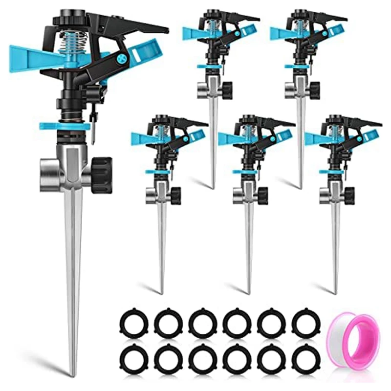 

Lawn Sprinkler Automatic Garden Sprinkler 360 Degree Rotary Sprinkler Garden Sprinkler For Lawn Garden Flower Sprinkler