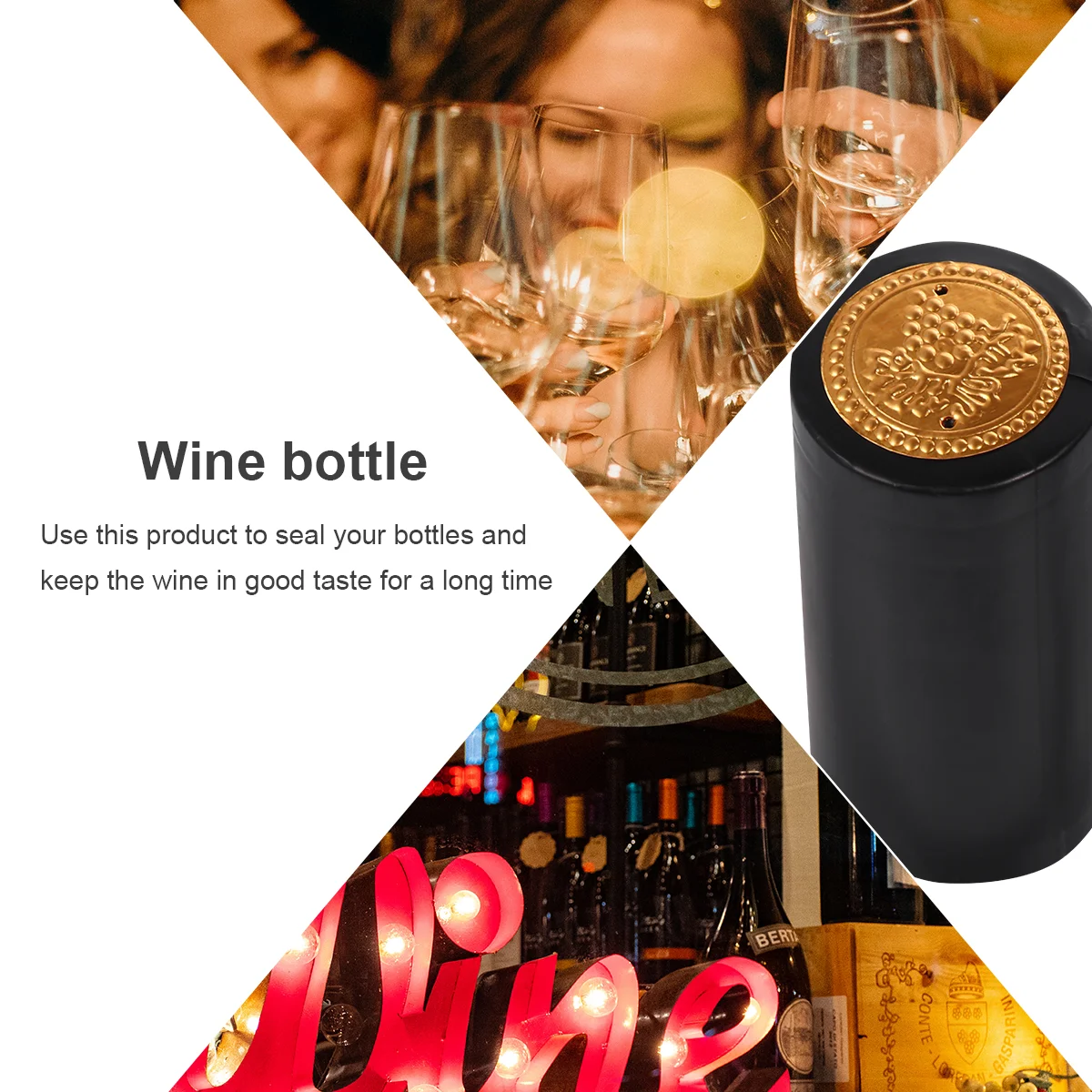 100 шт. красная термоусадочная пленка для бутылок крышка пластиковые крышки