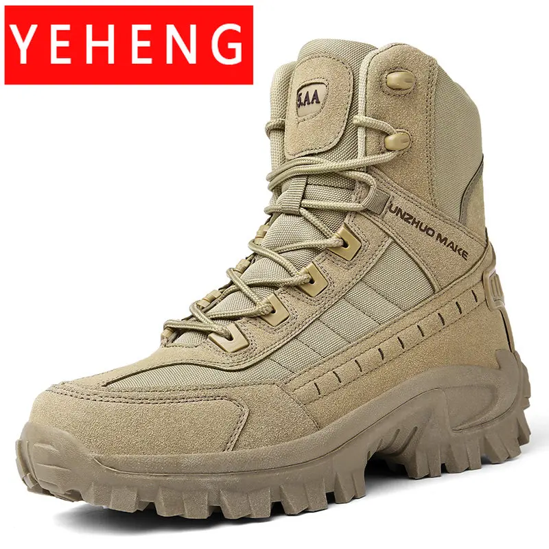 S Boots Special Force Leather Desert Combat Ankle Boot Army 